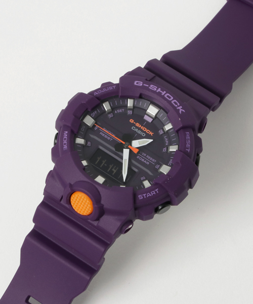G-SHOCK（ジーショック）の「G-SHOCK / GA-800SC-6AJF /  スニーカー・カラーリング / Gショック（アナログ腕時計・メンズ・パープル・FREE）」の2枚目の写真