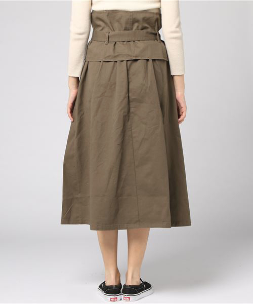 WEGO(ウィゴー)の「WEGO/【2点セット】ベルトビスチェロングチノスカート(スカート・レディース・ベージュ/カーキ・FREE)」の7枚目の写真