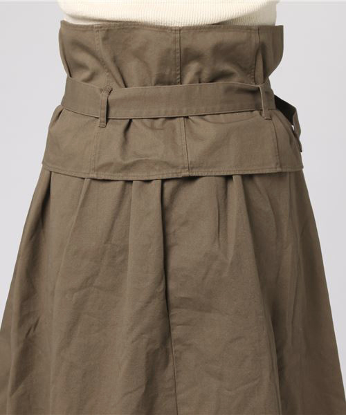 WEGO(ウィゴー)の「WEGO/【2点セット】ベルトビスチェロングチノスカート(スカート・レディース・ベージュ/カーキ・FREE)」の8枚目の写真