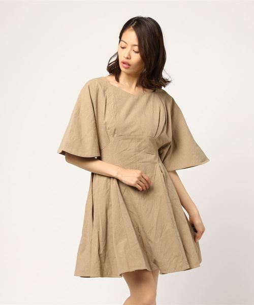 Moussy マウジー の Flare Mini Dress ワンピース Wear