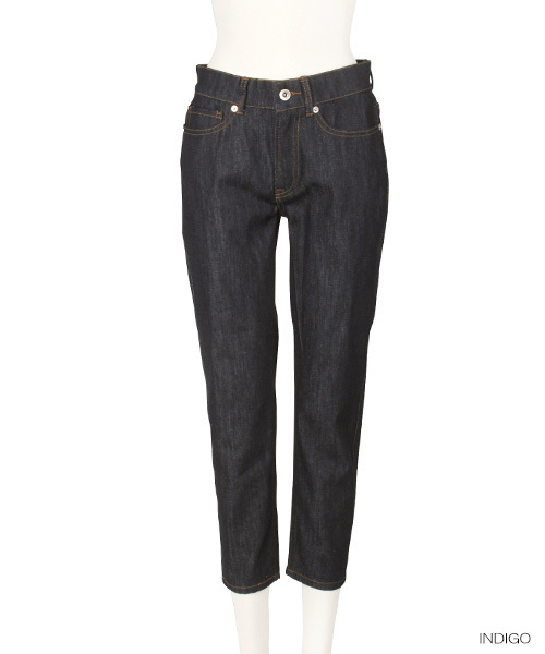 RANDA(ランダ)の「コットンルーズフィットスキニーパンツ(その他パンツ・レディース・インディゴブルー/ブルー/ライラック・0/1/2)」の2枚目の写真