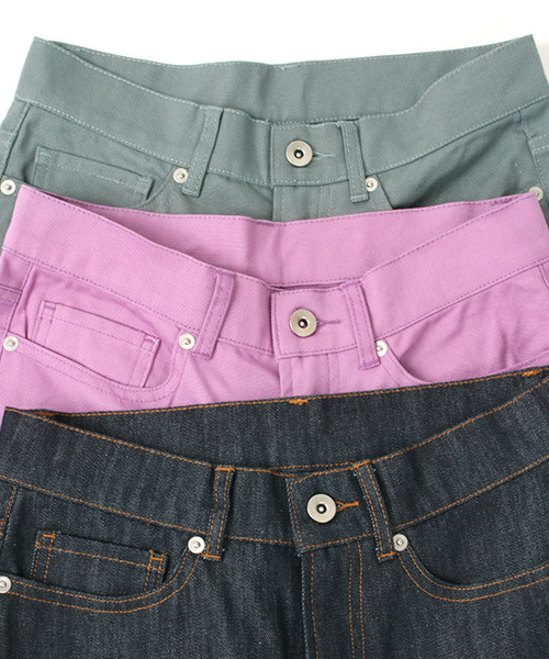 RANDA(ランダ)の「コットンルーズフィットスキニーパンツ(その他パンツ・レディース・インディゴブルー/ブルー/ライラック・0/1/2)」の9枚目の写真