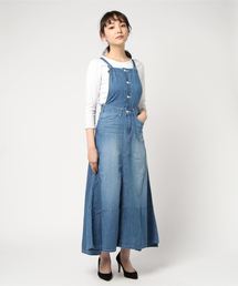 woadblue | woadblue　サロペットスカート(デニムスカート)