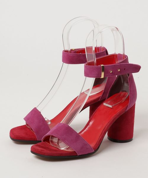 UNITED TOKYO（ユナイテッドトウキョウ）の「アンクルストラップサンダル（サンダル・レディース・ブラック/パープル/ゴールド・1/2/0/3）」の2枚目の写真