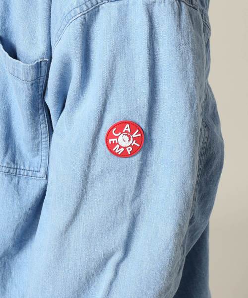 C.E（シーイー）の「CE / シーイー WASHED SHIRS デニムジャケット（ブルゾン・メンズ・サックスブルー・LARGE/MEDIUM）」の5枚目の写真