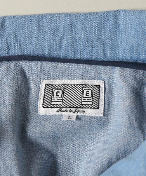 C.E（シーイー）の「CE / シーイー WASHED SHIRS デニムジャケット（ブルゾン・メンズ・サックスブルー・LARGE/MEDIUM）」の9枚目の写真