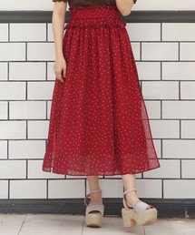 one after another NICE CLAUP | 柄アソートシフォンスカート(スカート)