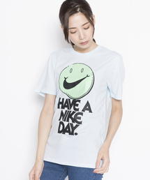 NIKE（ナイキ）の「【NIKE】コットン100%スマイルプリントカラフルT