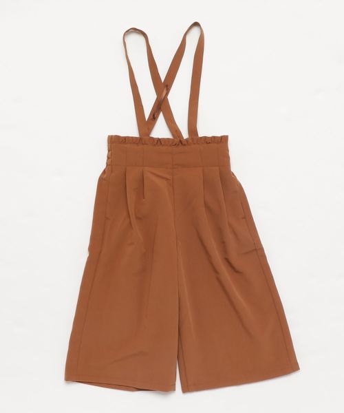 GLOBAL WORK（グローバルワーク）の「【キッズ】サスツキワイドパンツ/801377（その他パンツ・キッズ・ブラック/ブラウン・MEDIUM/LARGE/X-LARGE/SMALL/XX-LARGE）」の5枚目の写真