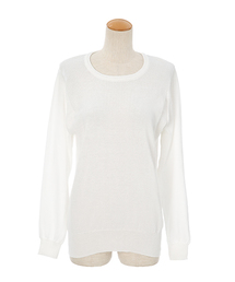 Luz Llena | クルーネック・ニットプルオーバー(ニット/セーター)