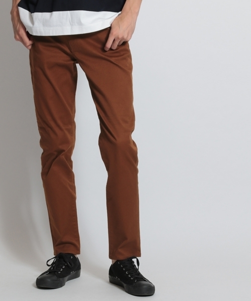 niko and...（ニコアンド）の「ストレッチツイルスキニーパンツ（その他パンツ・メンズ・ブラウン/カーキ/チャコール/ブラック・SMALL/MEDIUM/LARGE）」の7枚目の写真