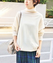 IENA | コクーンハイネックプルオーバー◆(ニット/セーター)