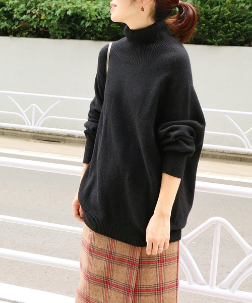 イエナ　ニット　ハイネックプルオーバー IENA（イエナ）の「ventoハイネックプルオーバー◇（ニット/セーター