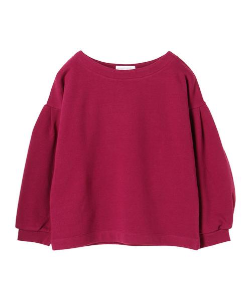 AMERICAN HOLIC（アメリカンホリック）の「袖タック裏毛プルオーバー（Tシャツ/カットソー・レディース・ブラック/ピンク/モカ/ホワイト系その他・FREE）」の9枚目の写真