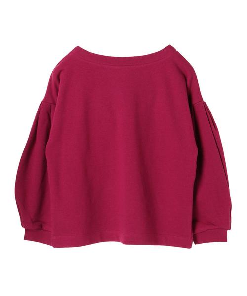 AMERICAN HOLIC（アメリカンホリック）の「袖タック裏毛プルオーバー（Tシャツ/カットソー・レディース・ブラック/ピンク/モカ/ホワイト系その他・FREE）」の14枚目の写真