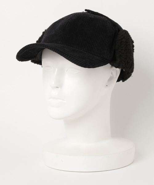 WEGO（ウィゴー）の「WEGO/コーデュロイドッグイヤーキャップ（キャップ・レディース・ブラック/キャメル/グレー・FREE）」の5枚目の写真
