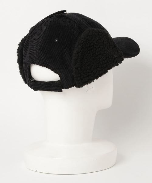 WEGO（ウィゴー）の「WEGO/コーデュロイドッグイヤーキャップ（キャップ・レディース・ブラック/キャメル/グレー・FREE）」の4枚目の写真