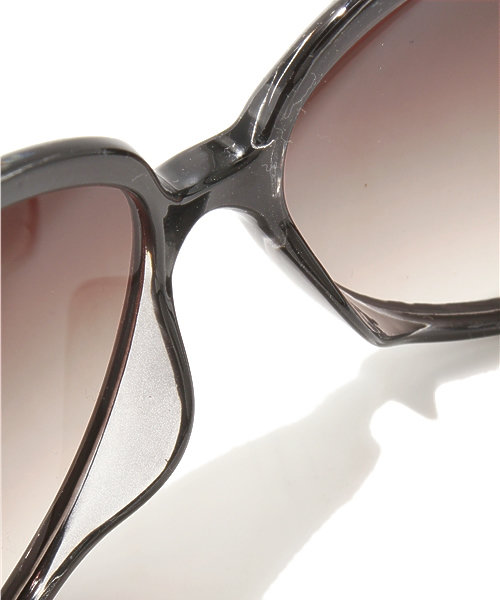 Another Edition(アナザーエディション)の「AE RND SGLS(サングラス・レディース・ブラック/ブラウン・フリー)」の7枚目の写真