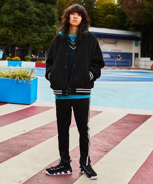 WEGO（ウィゴー）の「WEGO/裏起毛ラインストレッチスキニーパンツ（その他パンツ・メンズ・ブラック・SMALL/MEDIUM/LARGE/X-SMALL）」の14枚目の写真