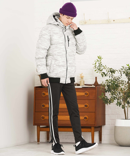 WEGO（ウィゴー）の「WEGO/裏起毛ラインストレッチスキニーパンツ（その他パンツ・メンズ・ブラック・SMALL/MEDIUM/LARGE/X-SMALL）」の10枚目の写真