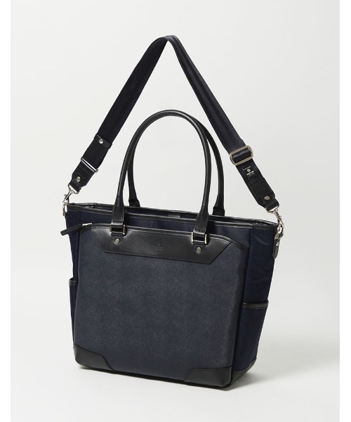 master-piece(マスターピース)の「master-piece / AVENUE 2WAYトートバッグ / No.43085(トートバッグ・メンズ・ブラック/ネイビー・FREE)」の2枚目の写真
