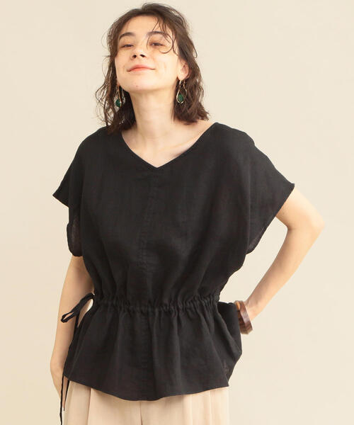 BEAUTY&amp;YOUTH UNITED ARROWS - ビューティアンドユース　ヨーロピアンリネンブラウス BEAUTY&YOUTH UNITED ARROWS - ビューティアンドユース