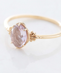 【NOIR DE POUPEE】ノワールドプーペ　K10 アイオライト 指輪 NOIR DE POUPEE】ノワールドプーペ K10 アイオライト 指輪 NOIR