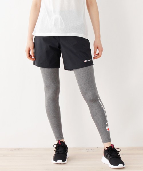 Champion(チャンピオン)の「【WEB限定】Champion ショートパンツ(その他パンツ・レディース・ダークグリーン系7/パープル系2/ブラック系7/ピンク系・03/02)」の2枚目の写真