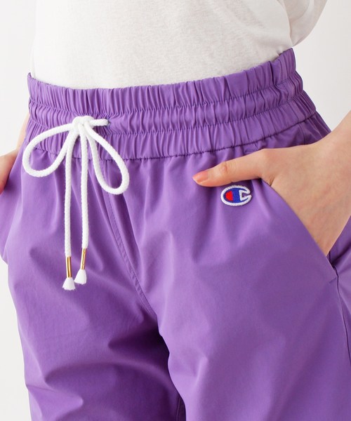 Champion(チャンピオン)の「【WEB限定】Champion ショートパンツ(その他パンツ・レディース・ダークグリーン系7/パープル系2/ブラック系7/ピンク系・03/02)」の6枚目の写真