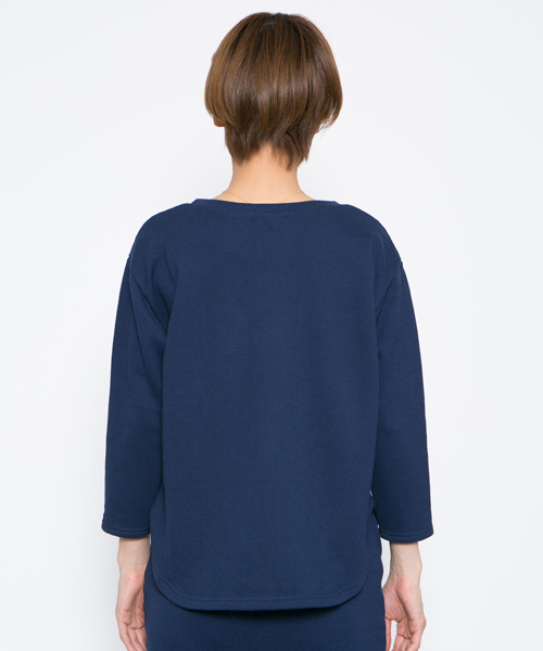 MILKFED.（ミルクフェド）の「SWEAT SET-UP（スウェット・レディース・アッシュ/ネイビー・ONE SIZE）」の5枚目の写真