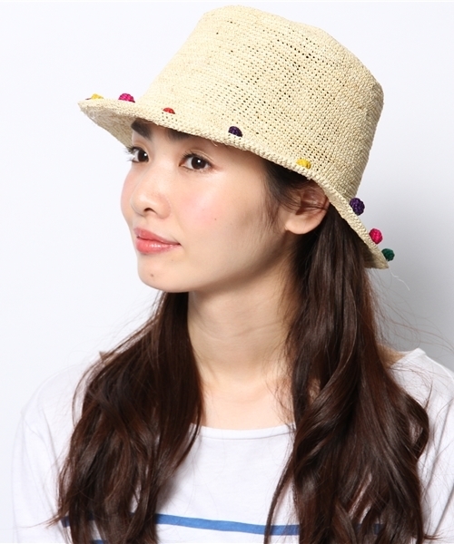 BEAMS BOY（ビームスボーイ）の「ECUA ANDINO / ヒッピーハワイアンハット（ハット・レディース・ベージュ・ONE SIZE）」の7枚目の写真