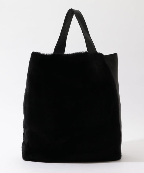 別注 Owen Barry Galerie Vie ムートンレザーコンビ ワンハンドルトートバッグ トートバッグ Tomorrowland トゥモローランド のファッション通販 Zozotown