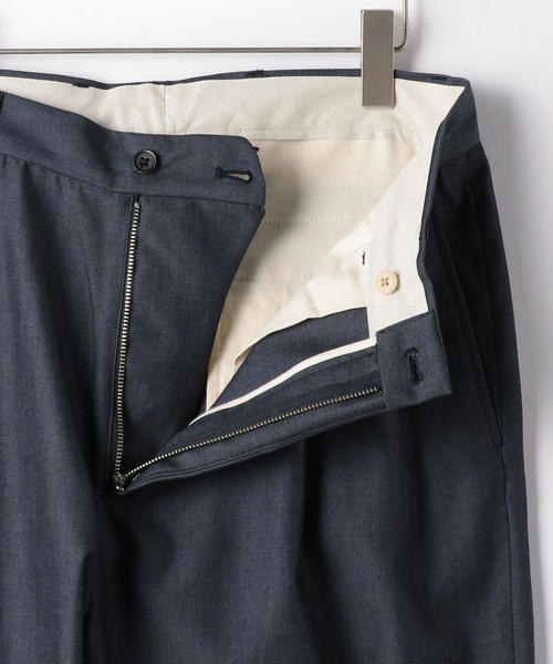 BRACTMENT(ブラクトメント)の「『BRACTMENT(ブラクトメント)』 STD402 ウールギャバ2P ワイドパンツ(その他パンツ・メンズ・ネイビー/ベージュ・36/40/38)」の6枚目の写真
