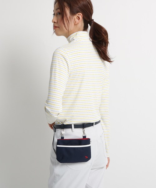 adabat（アダバット）の「ポーチ付きベルト（ボディバッグ/ウエストポーチ・レディース・ライトグレー/ボルドー/ネイビー・00）」の4枚目の写真