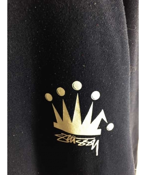 ブランド古着】赤青タグ 王冠プリント クルーネックスウェット