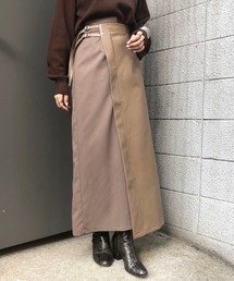 &g'aime | 【&g'aime】レザーラップスカート(スカート)