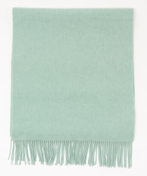 journal standard L'essage（ジャーナルスタンダードレサージュ）の「【A SAUCE MELER/ア ソース メレ】EXファインラムスポンディッシュウールストール（マフラー・レディース・アイボリー/グリーン/パープル/イエロー/ピンク・FREE）」の9枚目の写真