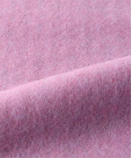 journal standard L'essage（ジャーナルスタンダードレサージュ）の「【A SAUCE MELER/ア ソース メレ】EXファインラムスポンディッシュウールストール（マフラー・レディース・アイボリー/グリーン/パープル/イエロー/ピンク・FREE）」の7枚目の写真