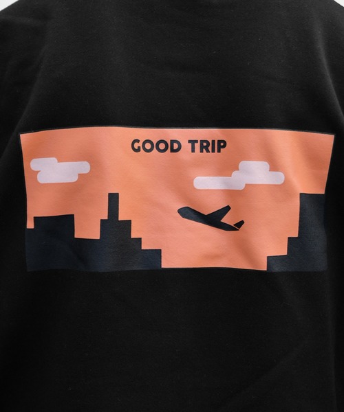 kutir(クティール)の「飛行機プリント刺繍裏起毛スウェット(スウェット・メンズ・ブラック/オフホワイト/ライトブルー・MEDIUM/LARGE/SMALL)」の17枚目の写真