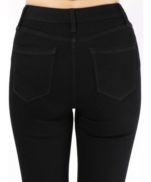 EMODA（エモダ）の「【ELDER】NUDEジャストウエストデニム（デニムパンツ・レディース・ブラック/インディゴブルー/ブルー・SMALL/MEDIUM/X-SMALL）」の16枚目の写真