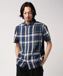 CORISCO 綿麻パナマ 半袖 シャツ (M1)
