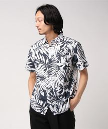 CORISCO 綿麻パナマ 半袖 シャツ (M1)