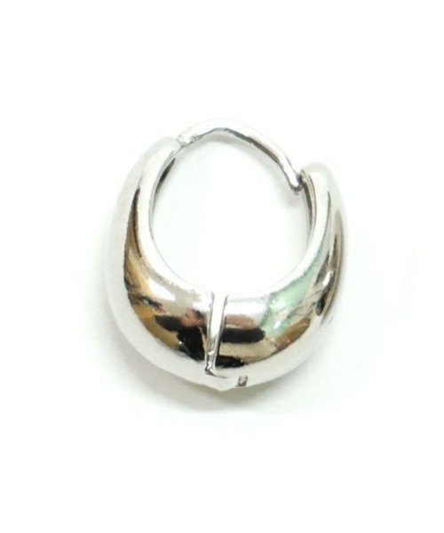 DONOBAN(ドノバン)の「ぷっくりフープピアス(ピアス(両耳用)・レディース・シルバー/ゴールド・ONESIZE)」の10枚目の写真