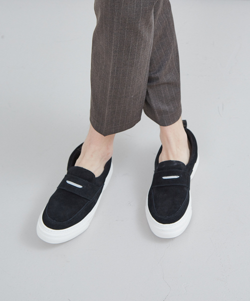 SLACK FOOTWEAR（スラックフットウェア）の「【SLACK】FOLTI スニーカー ローファー（スニーカー・メンズ・ブラック/ベージュ/サックスブルー・26/27/28）」の13枚目の写真