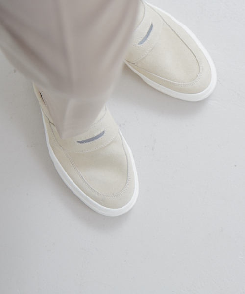 SLACK FOOTWEAR（スラックフットウェア）の「【SLACK】FOLTI スニーカー ローファー（スニーカー・メンズ・ブラック/ベージュ/サックスブルー・26/27/28）」の9枚目の写真