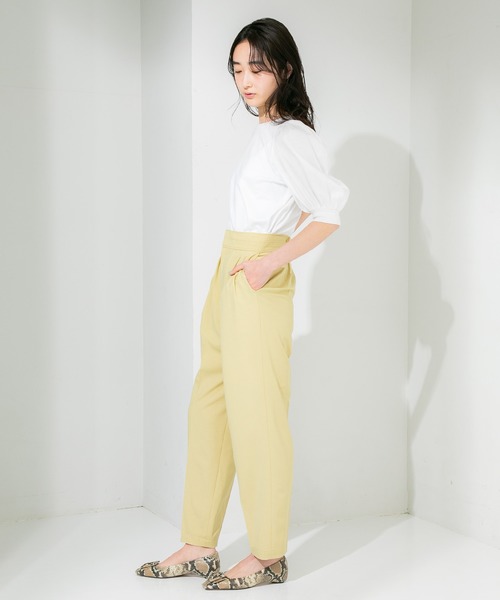 STUDIOUS(ステュディオス)の「【STUDIOUS】ボリュームスリーブカットソー(Tシャツ/カットソー・レディース・ホワイト/ブラック/ブラウン・FREE)」の20枚目の写真