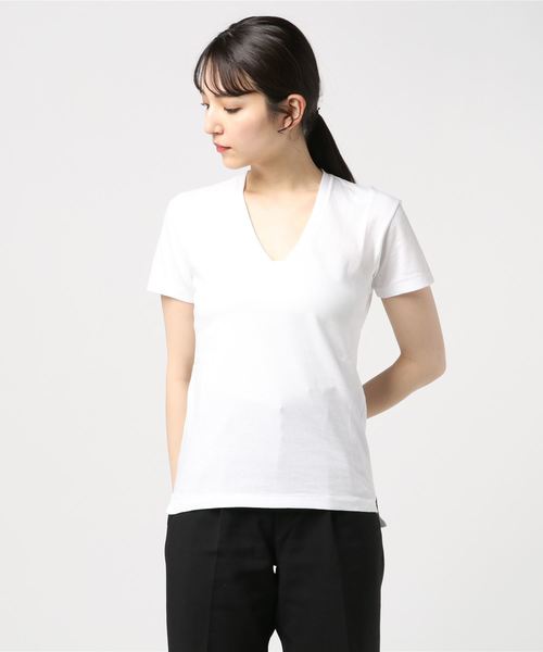 AURALEE（オーラリー）の「AURALEE / VネックTシャツ（Tシャツ