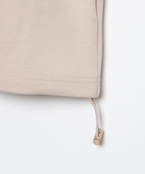 WEGO（ウィゴー）の「WEGO/ミニ裏毛ナイロンポケット5分袖プルオーバー（スウェット・メンズ・ベージュ/ホワイト・MEDIUM/LARGE）」の11枚目の写真