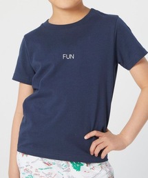 Ocean Pacific（オーシャンパシフィック）の「【OP/オーピー】キッズ ロゴ Ｔシャツ/半袖 袖刺繍（Tシャツ/カットソー・キッズ）」