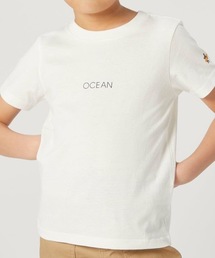 【OP/オーピー】キッズ ロゴ Tシャツ/半袖 袖刺繍